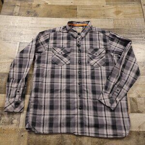 5.11 Tactical Peak‎ Long Sleeve Shirt men's large grey gray